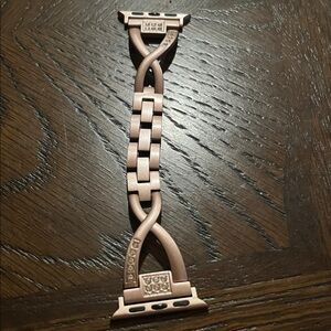 Elegant Rose Gold Watch Band for Apple Watch